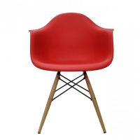 silla eames or 1120 rojo