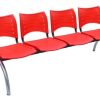 banqueta smart 4 cuerpos roja