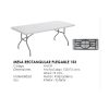 MESA PLEGABLE RECTANGULAR