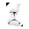 Banqueta Shell Pata Italiana Cromada Banqueta Shell Pata Italiana Cromada