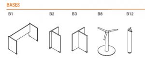 bases para cubiertas prisma
