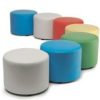 pouf de colores