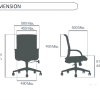 dimensiones sillas yeda