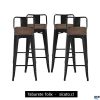 taburete-tolix-asiento-madera4 Taburete tolix