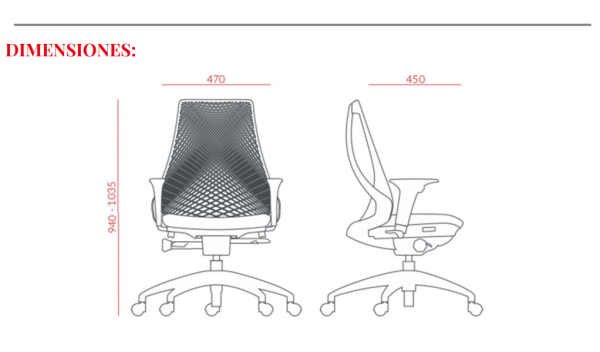 dimensiones silla bix dimensiones silla bix